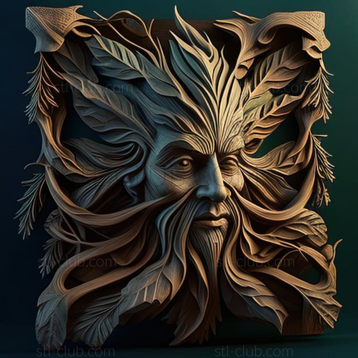 3D model st forest spirit (STL)